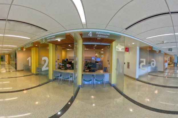 Vista de 360 grados del Departamento de Admisiones