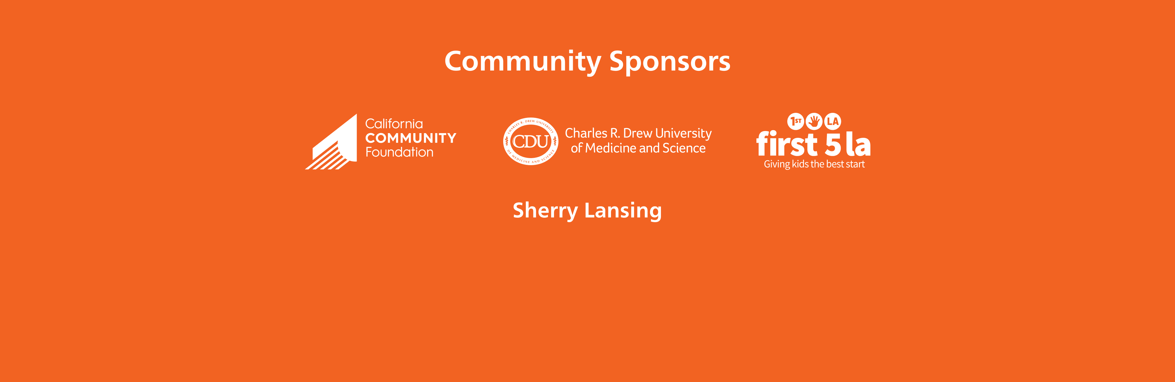 The Dream Show 2025 Community and Media Sponsor Logos