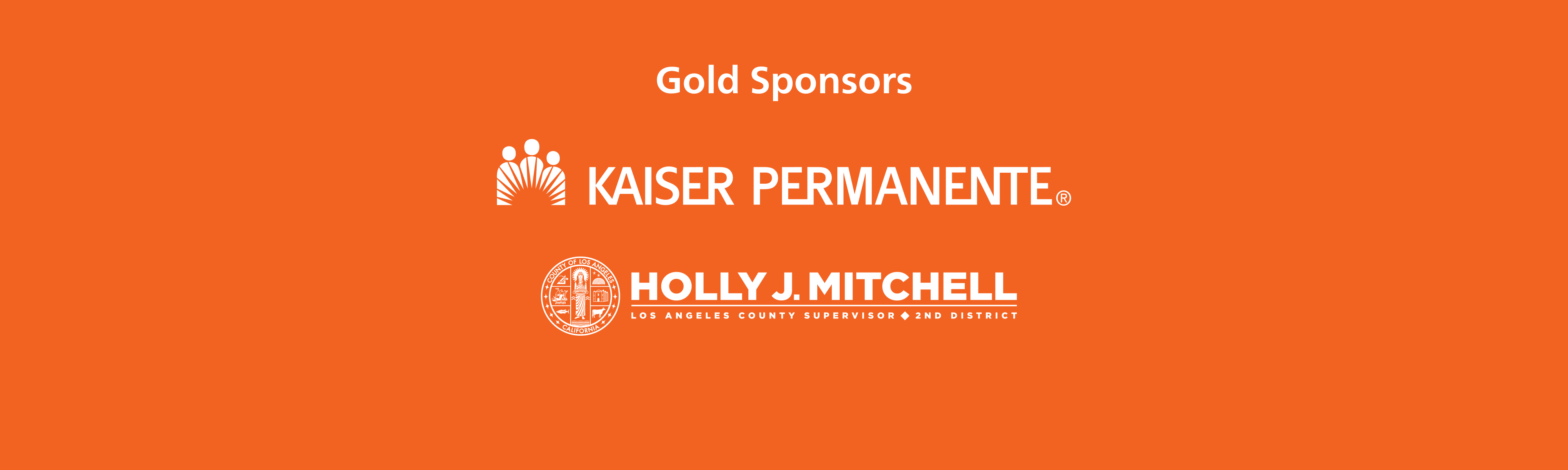 The Dream Show 2025 Gold Sponsors Kaiser Permanente & Hon. Holly Mitchell