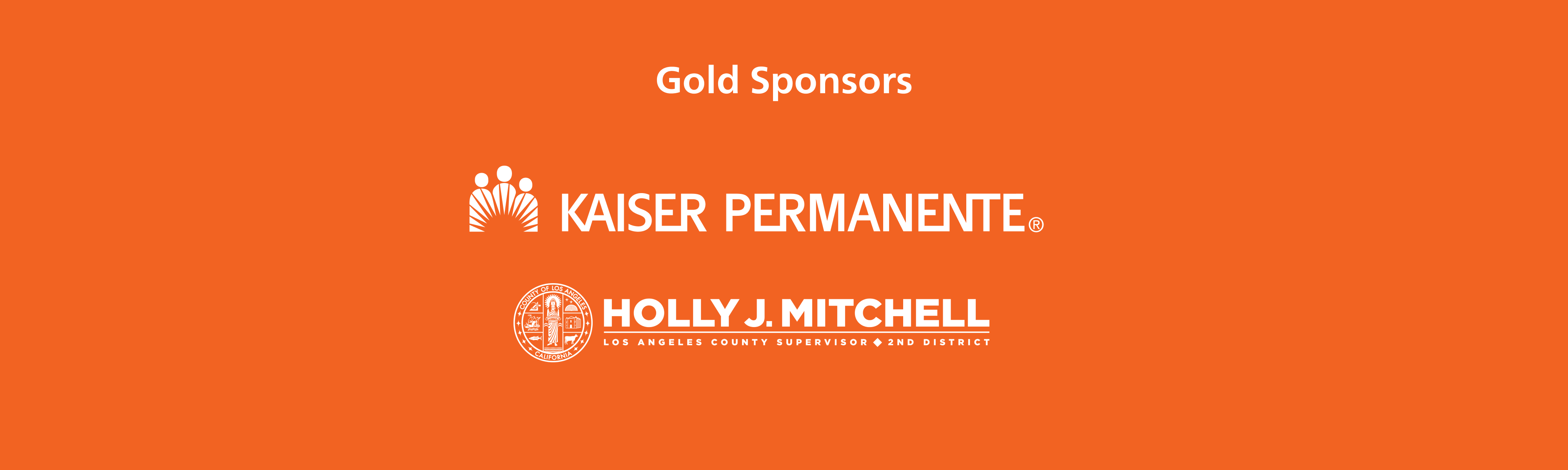 The Dream Show 2025 Gold Sponsors Kaiser Permanente & Hon. Holly Mitchell