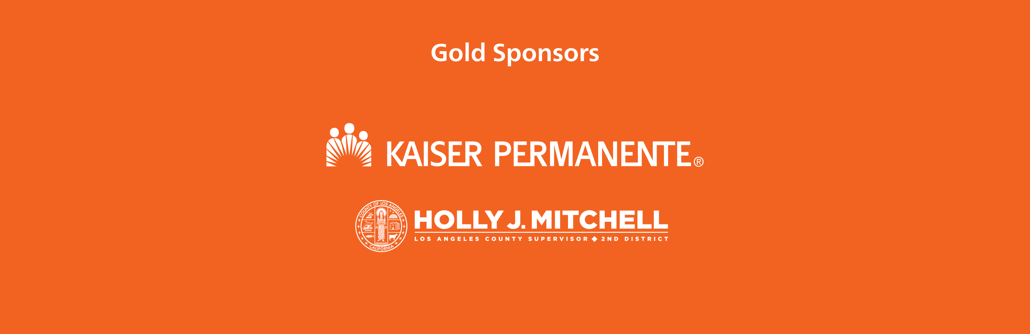 The Dream Show 2025 Gold Sponsors Kaiser Permanente & Hon. Holly Mitchell