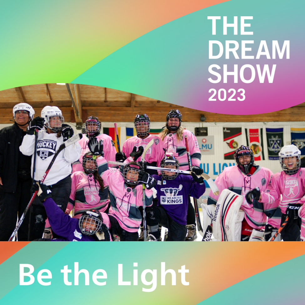 Dream Show 2023 Power Project girls hockey team photo