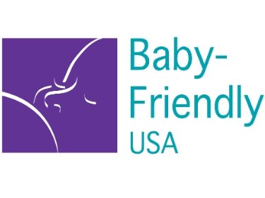 Photo of Baby Friendly USA logo badge