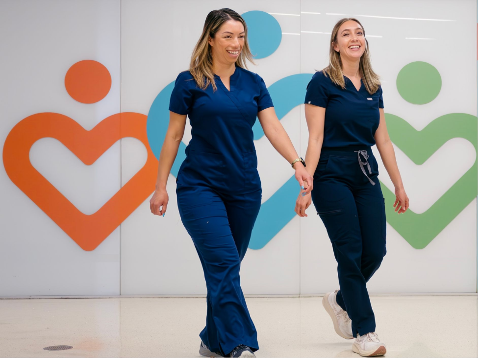 Nurses on the floor